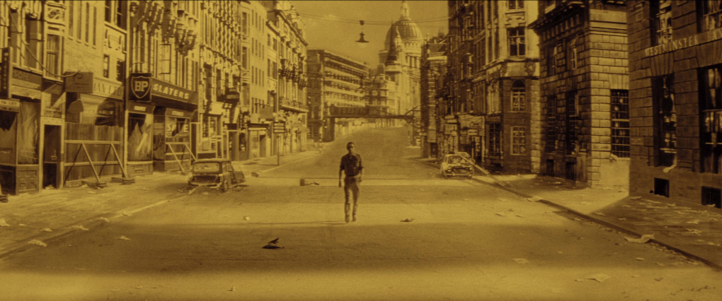 Peter Stenning walks deserted and sweltering London streets