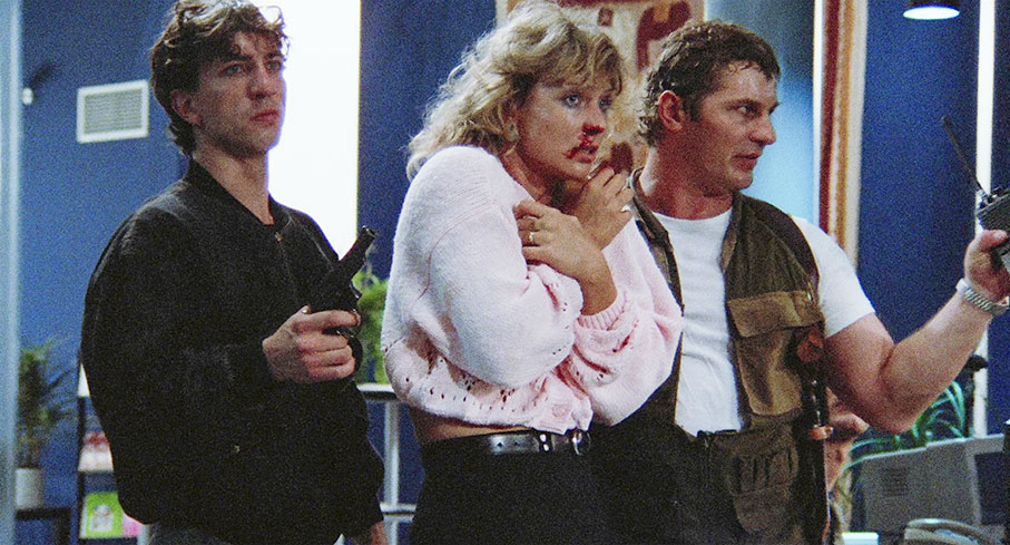 Britz and Jungheim warn the hostages of the cost of disobeying orders