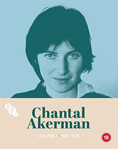 Chantal Ackerman Volume 1 1967-1978 blu-ray cover