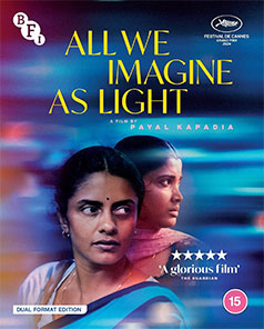 All We Imagine as Light Blu-ray cover