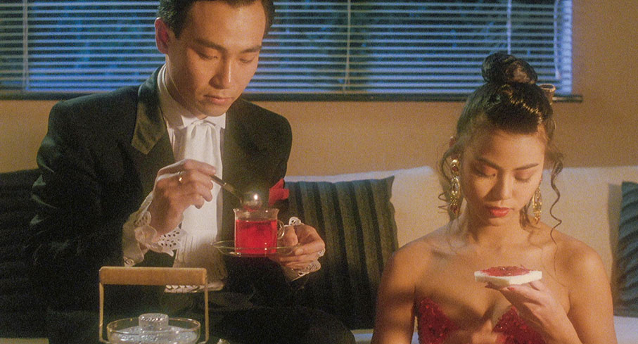 Tsung and Alice have a vampire dinner