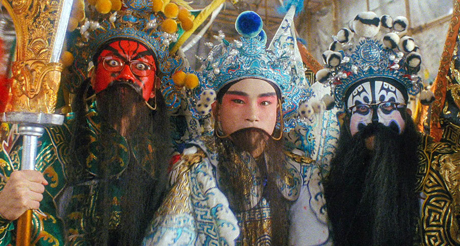Chin, Tsung and Chang in costume