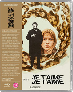 Je t'aime, je t'aime Blu-ray cover
