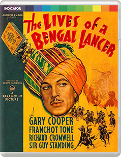 The Lives of a Bengal Lancer Blu-ray cover