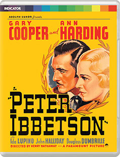 Peter Ibbetson Blu-ray cover