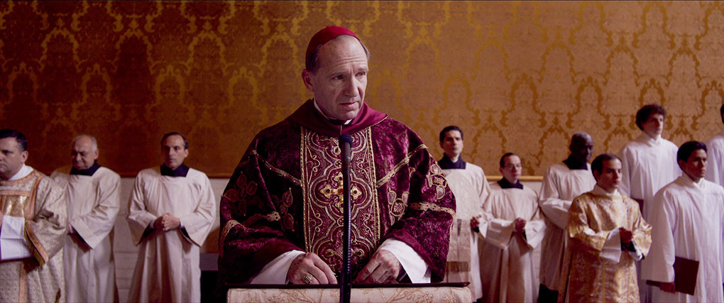 Ralph Fiennes as Cardinal Lawrence