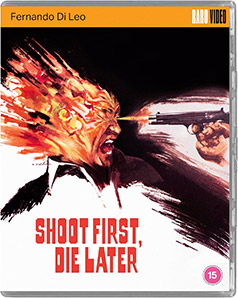 Shoot First, Die Later blu-ray cover
