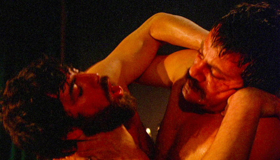 Alan Bates and Oliver Reed nude wrestle in Women in Love