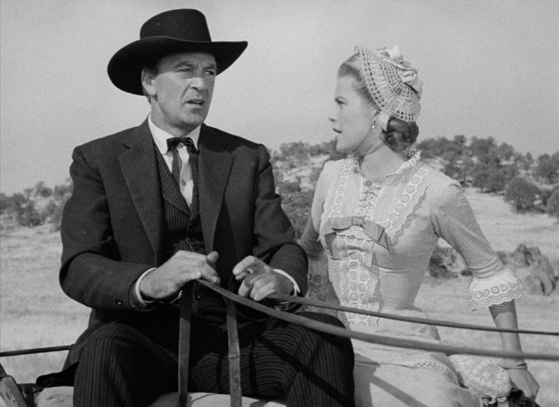 Gary Cooper and Grace Kelly