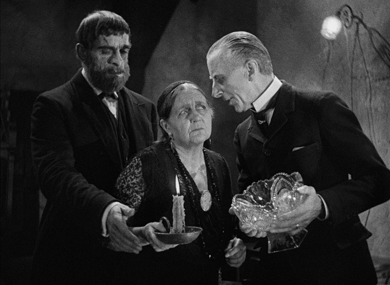 Morgan Watches on while Rebecca and Horace discuss the new arrivals