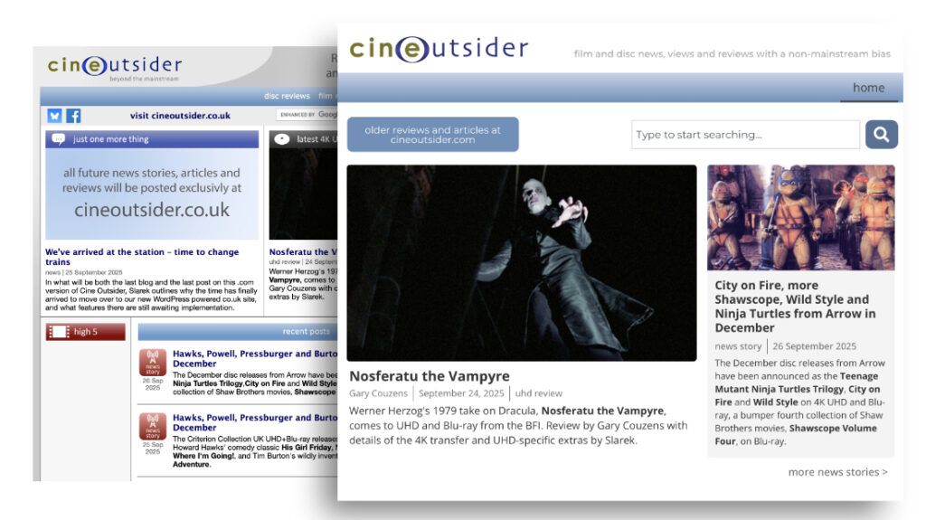 cineoutsider.com to cineoutsider.co.uk