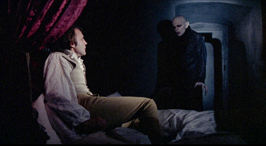 Dracula approaches Jonathan in his room