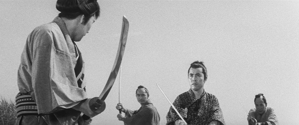 Takuma stands off against the vengeful Matagoro and his men