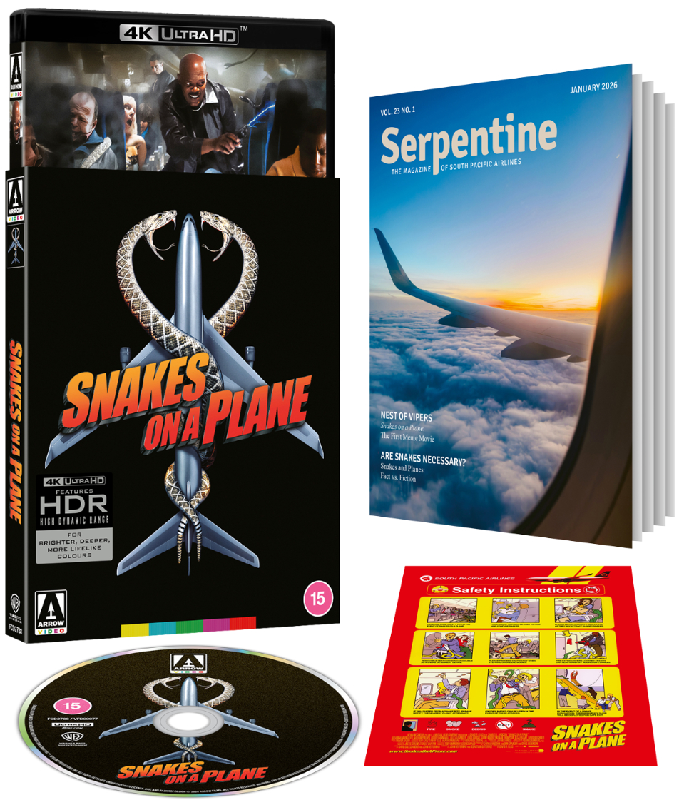 Snakes on a Plane UHD pack shot