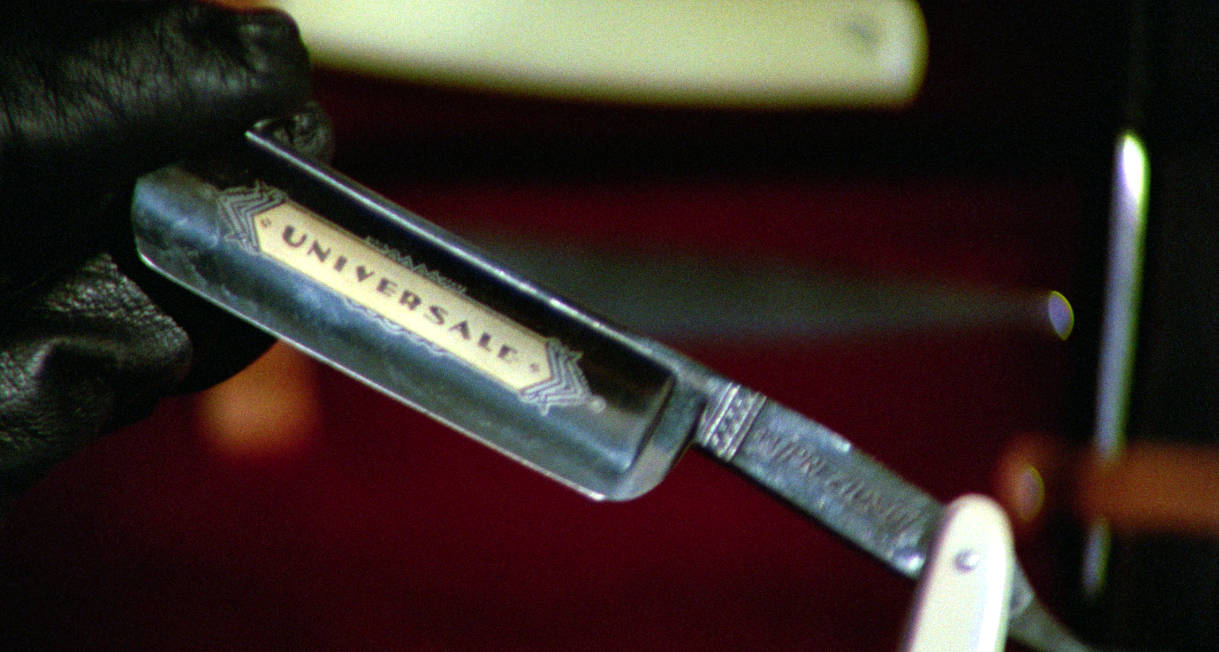 The killer selects their weapon