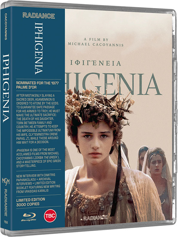 Iphigenia Blu-ray cover