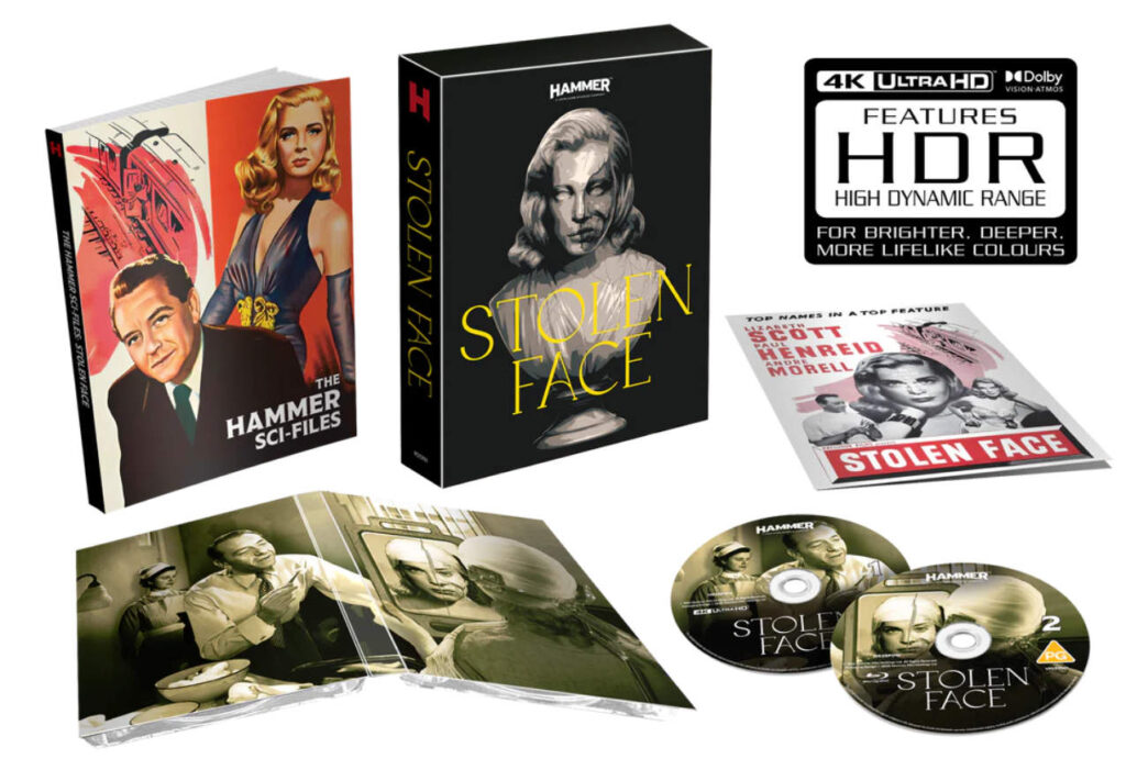 Stolen Face UHD / Blu-ray pack shot