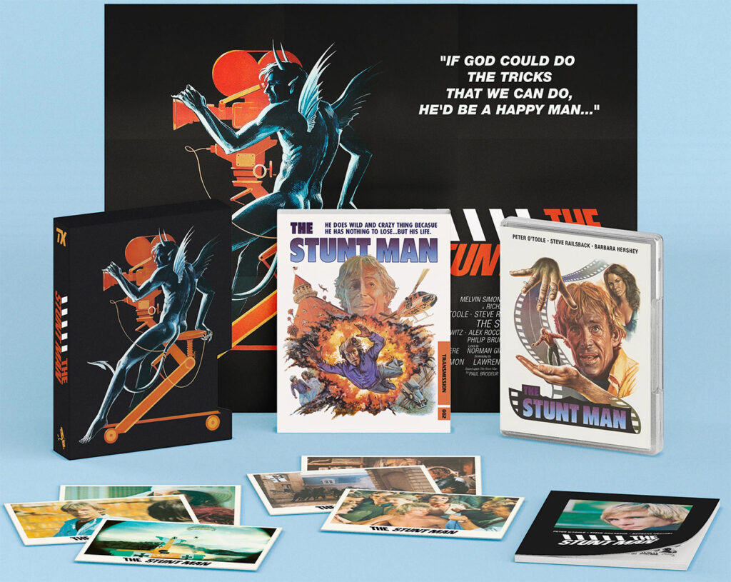 The Stunt Man UHD + Blu-ray packshot