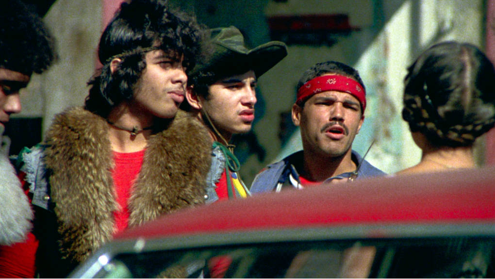 Sean and Maria are confronted by a Puerto Rican gang