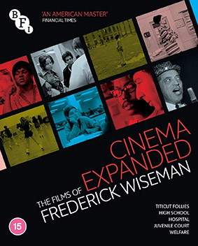 Cinema Expanded: The Films of Frederick Wiseman Blu-ray cover