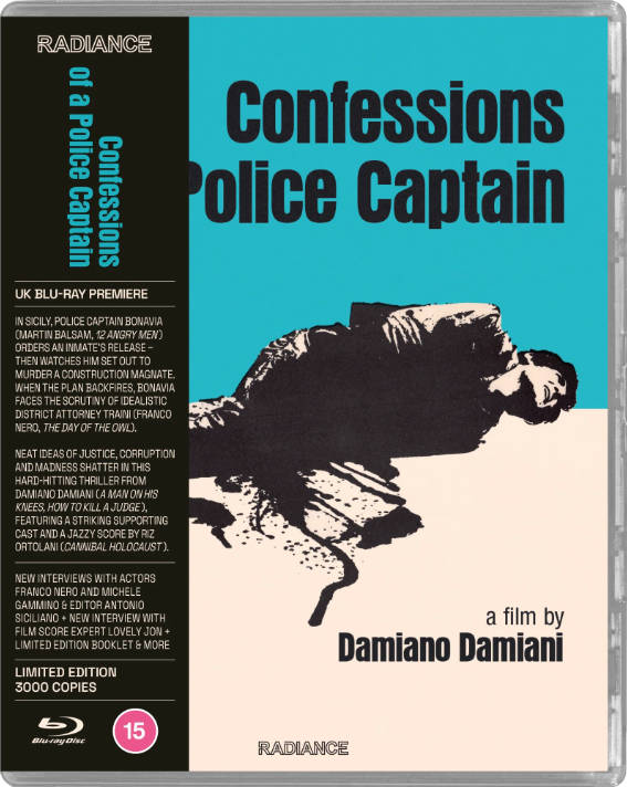 Confessions of a Police Captain Blu-ray cover
