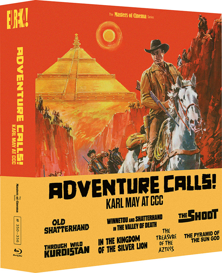 Adventure Calls! Karl May at CCC Blu-ray cover