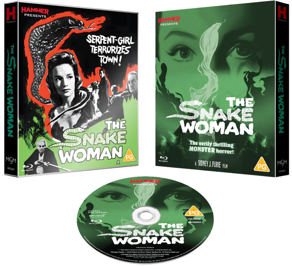 The Snake Woman Blu-ray pack shot