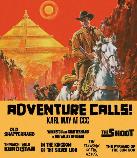Adventure Calls: Karl May at CCC Blu-ray cover