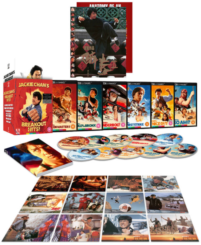 Jackie Chan's Breakout Hits! UHD pack shot