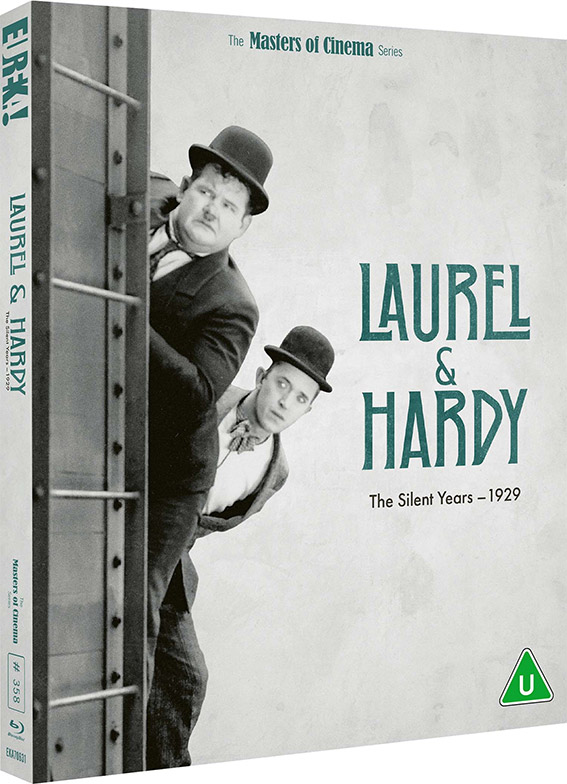 Laurel & Hardy: The Silent Years (1929) Blu-ray cover