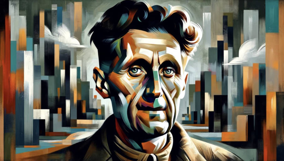 Gorge Orwell portrait