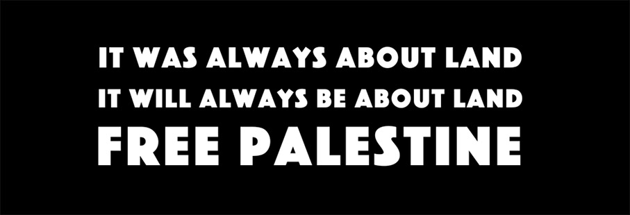 Free Palestine banner