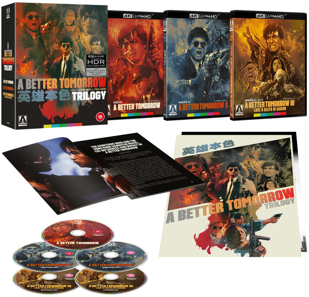 A Better Tomorrow Trilogy UHD pack shot