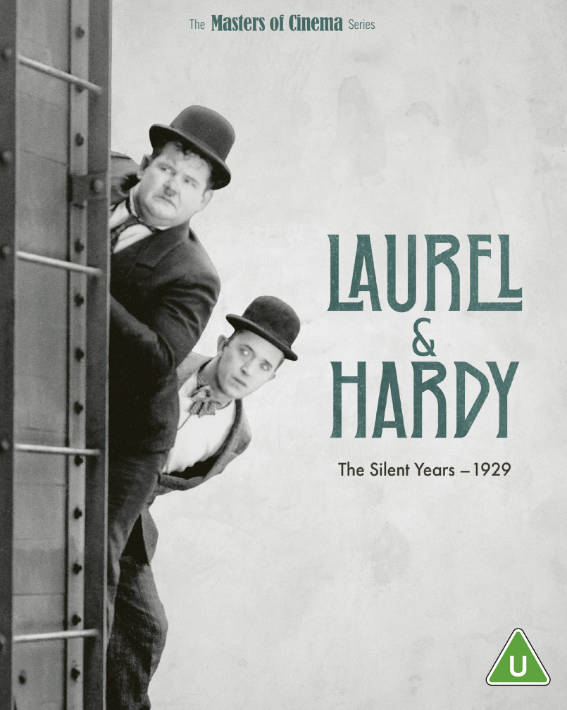 Laurel & Hardy: The Silent Years (1929) Blu-ray cover art