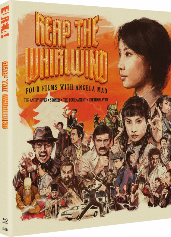 Reap the Whirlwind: Four Films with Angela Mao Blu-ray cover