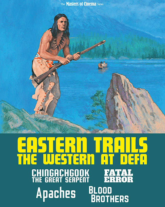 Eastern Trails: The Western at DEFA Blu-ray cover