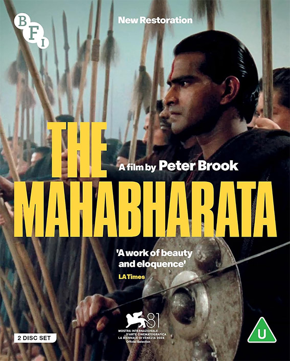 The Mahabharata Blu-ray cover