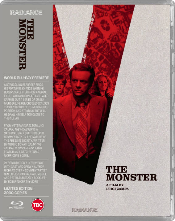 The Monster Blu-ray cover