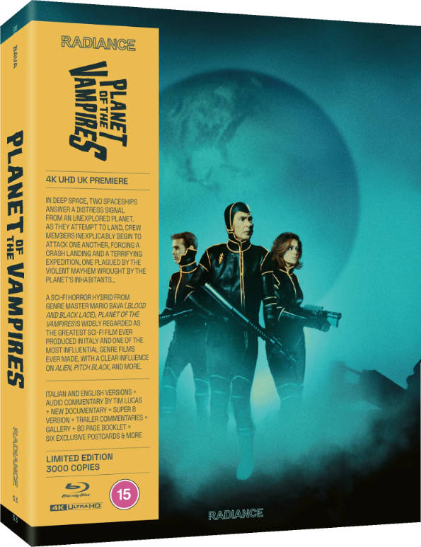 Planet of the Vampires UHD cover
