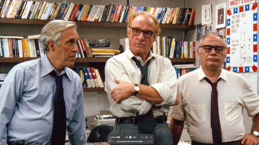 Jason Robards, Jack warden and Martin Balsam