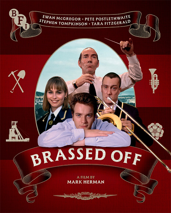 Brassed Off Blu-ray cover