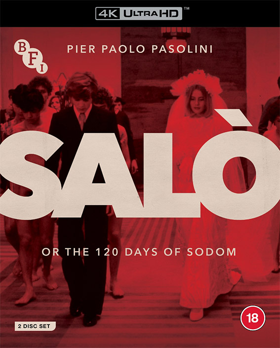 Salò, or the 120 Days of Sodom UHD cover