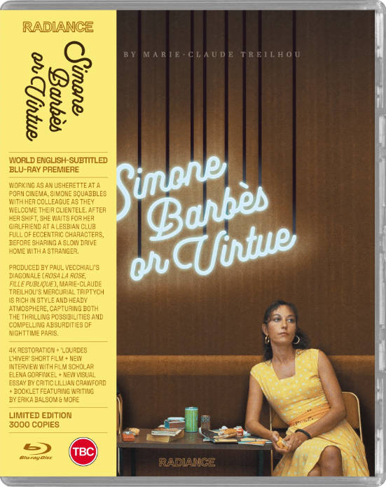 Simone Barbès or Virtue Blu-ray cover