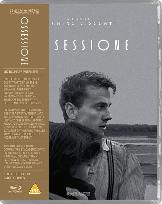 Ossessione Blu-ray cover