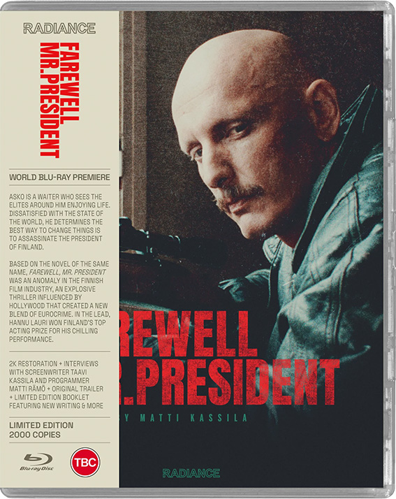 Farewell, Mr. President Blu-ray cover